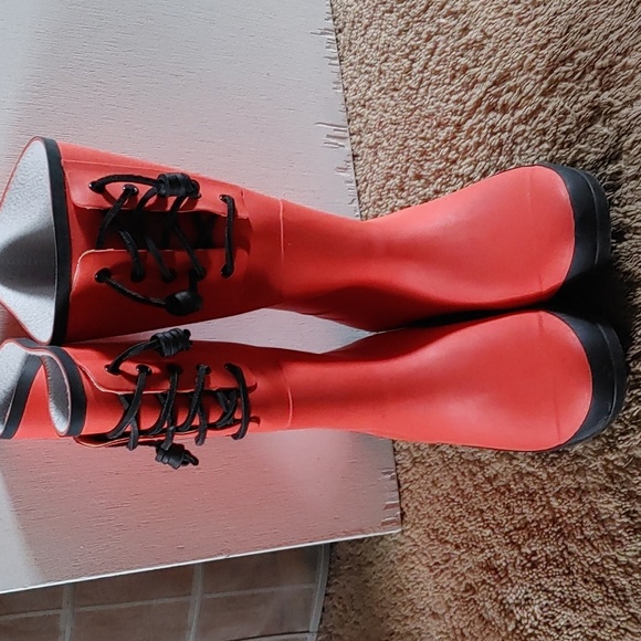 Sperry Walker Spray Rain Boots Sz.7 - Picture 2 of 7